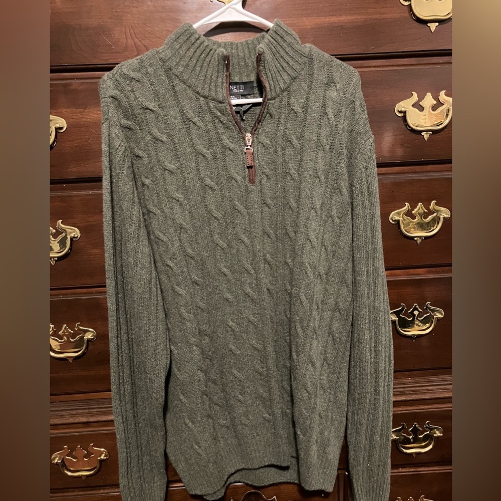 Gianetti Italian Wool Blend sweater size Xtra Large